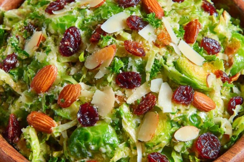 Shaved Brussels Sprout Salad Recipe