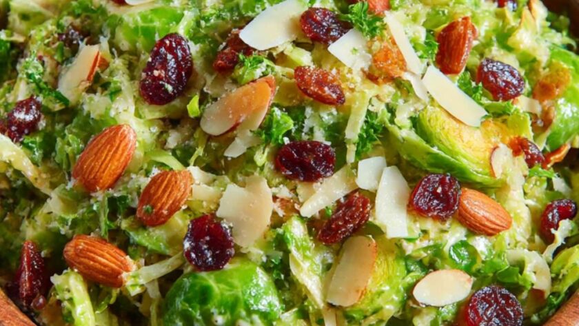 Shaved Brussels Sprout Salad Recipe