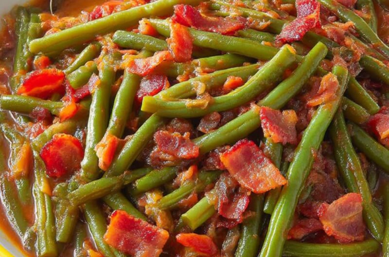 Slow Cooker Green Beans Recipe