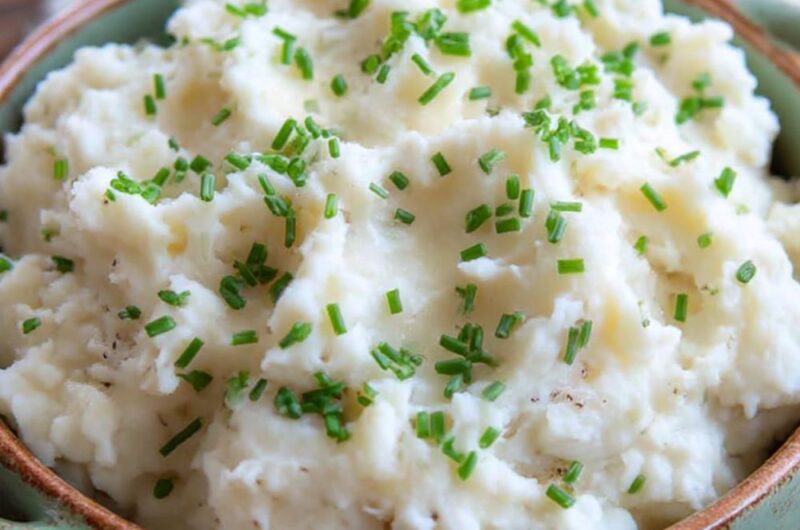 Slow Cooker Mashed Potatoes Recipe