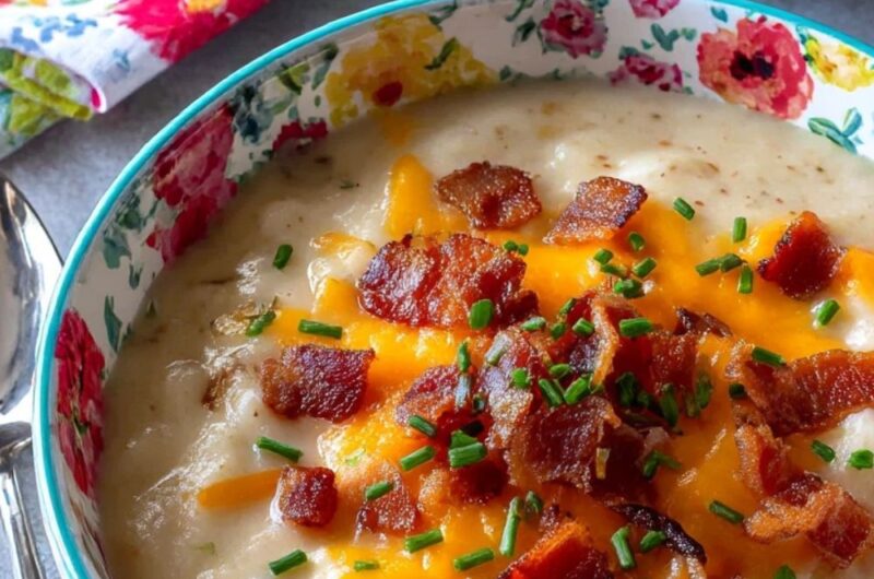 Slow Cooker Potato Soup Recipe