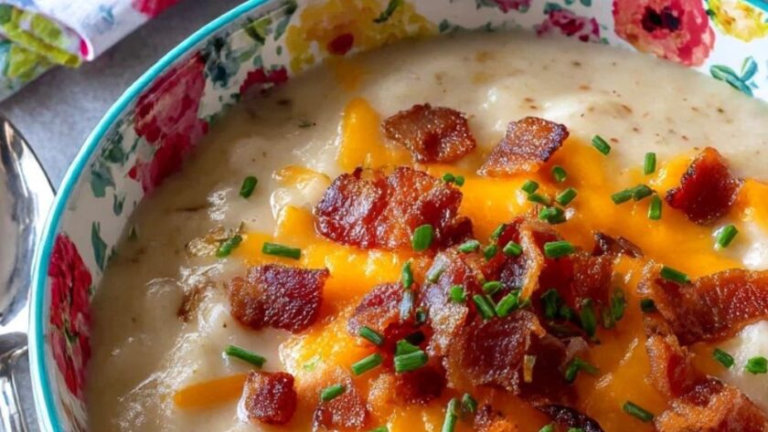 Slow Cooker Potato Soup Recipe