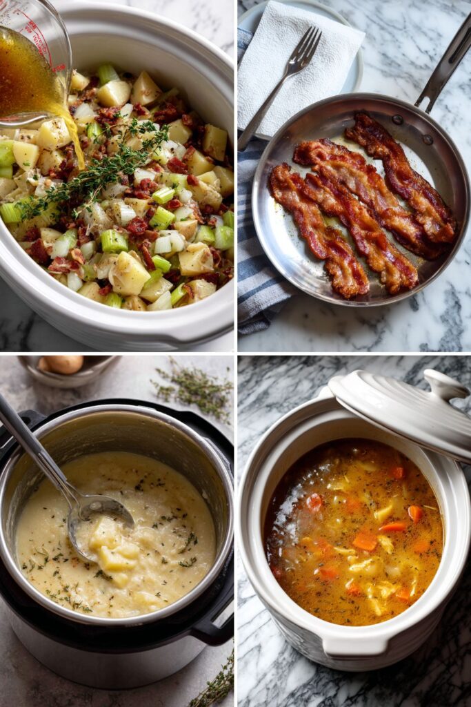 Slow Cooker Potato Soup Recipe