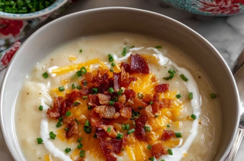 Slow Cooker Potato Soup Recipe