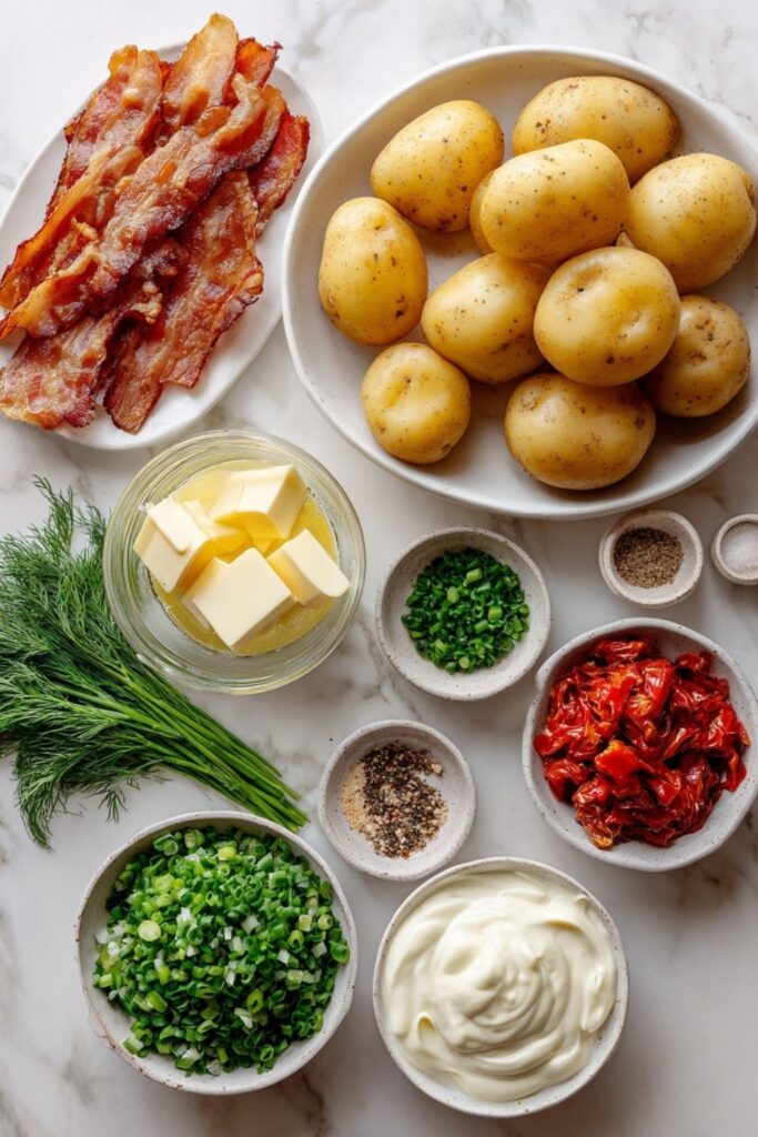 Smashed Potato Salad Recipe