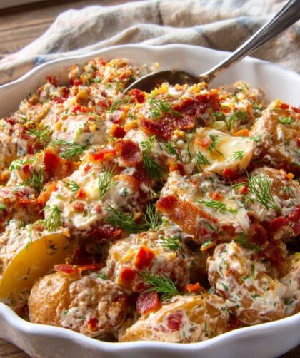 Smashed Potato Salad Recipe