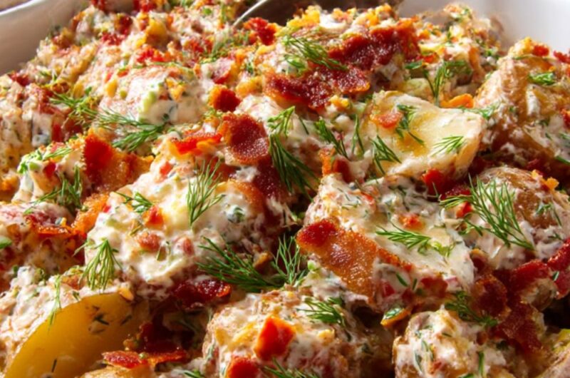 Smashed Potato Salad Recipe