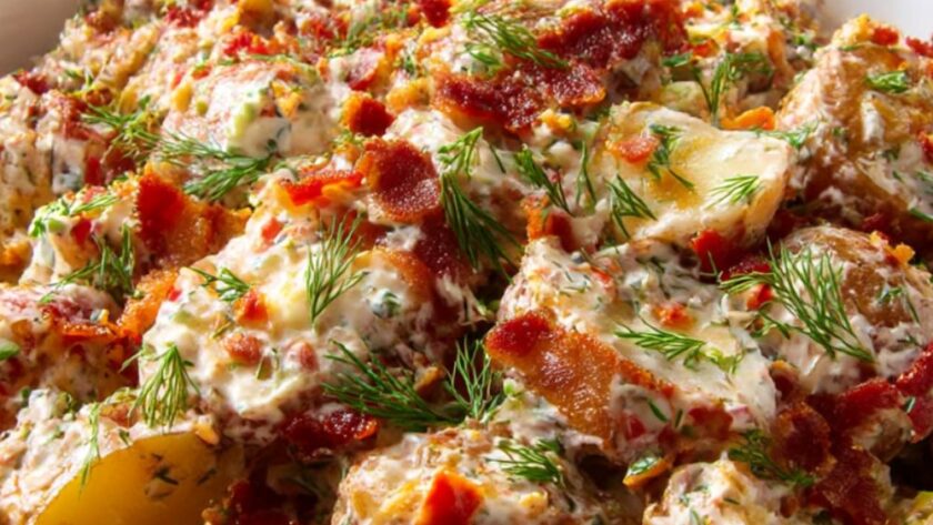 Smashed Potato Salad Recipe