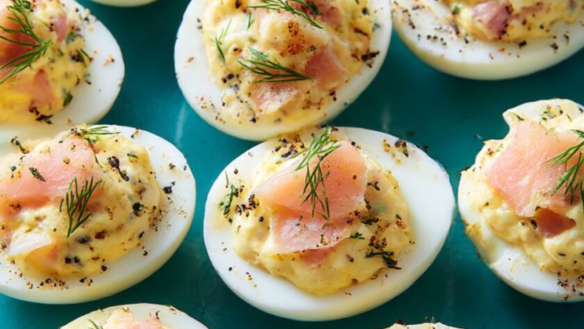 Smoked Salmon Deviled Eggs Recipe