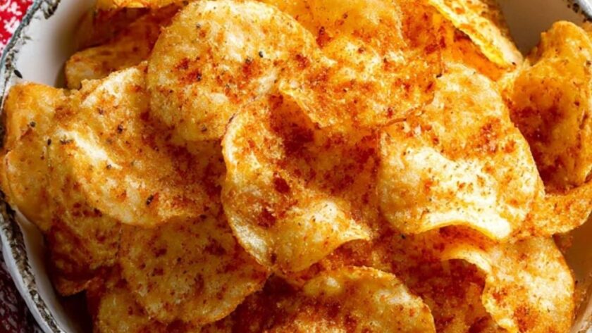 Spiced-Up Potato Chips Recipe
