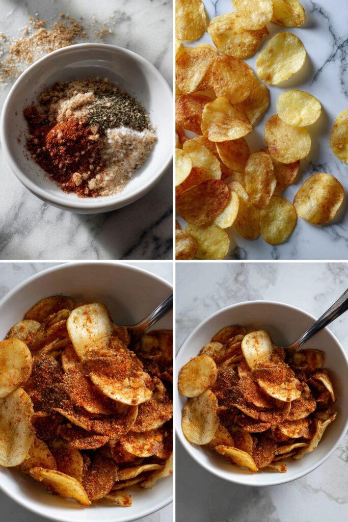Spiced-Up Potato Chips Recipe