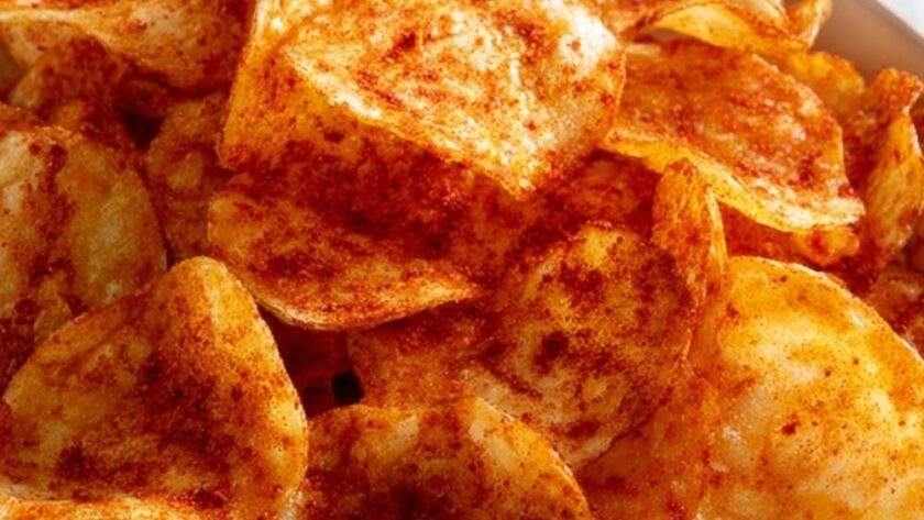 Spiced-Up Potato Chips Recipe