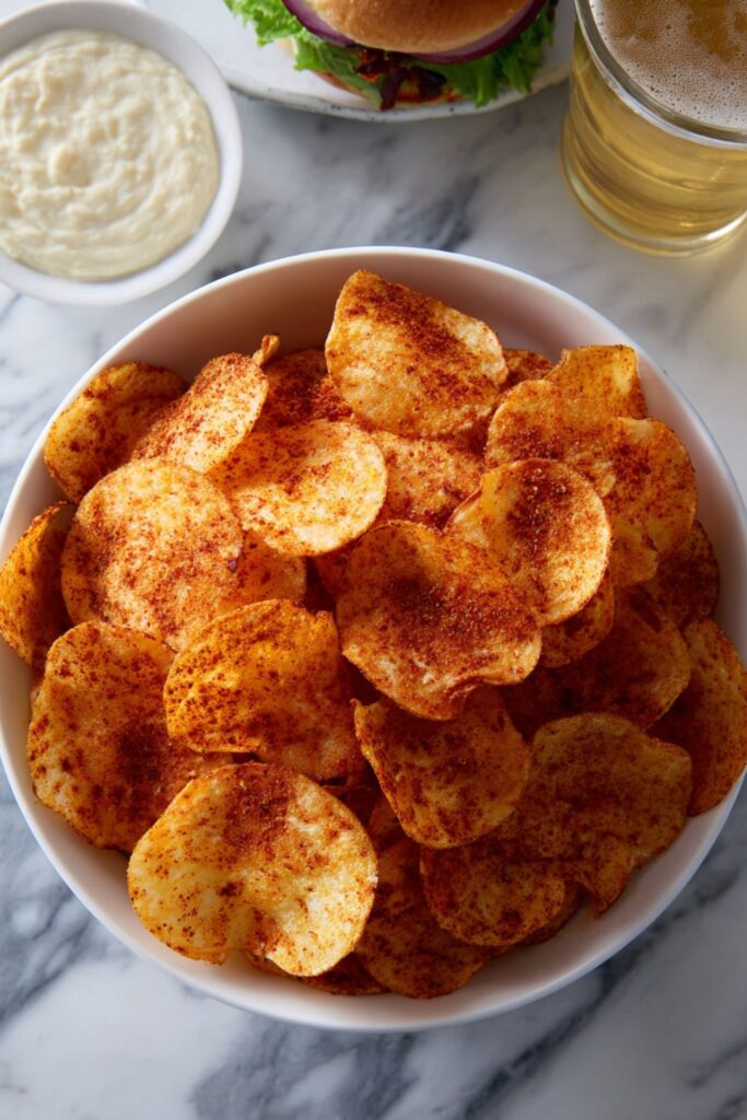 Spiced-Up Potato Chips Recipe