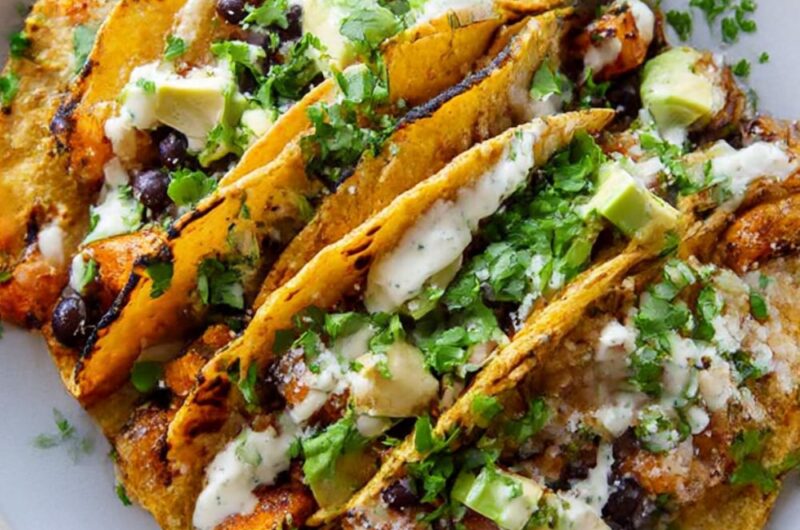 Sweet Potato and Black Bean Tacos Recipe