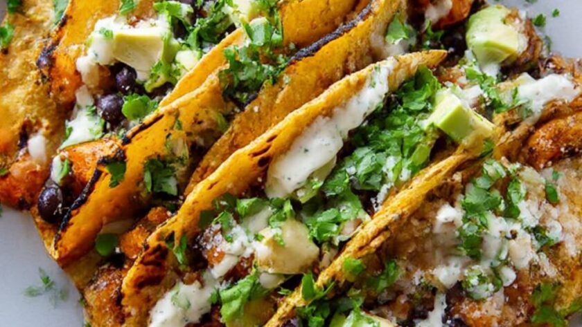 Sweet Potato and Black Bean Tacos Recipe