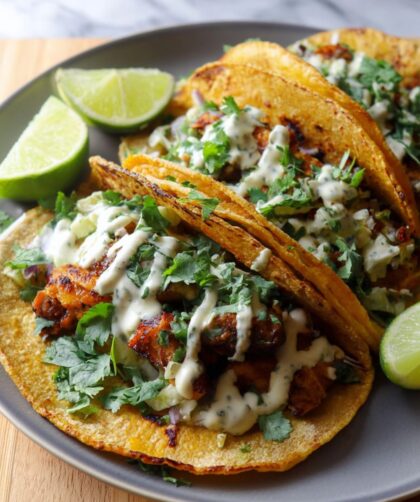 Sweet Potato and Black Bean Tacos Recipe