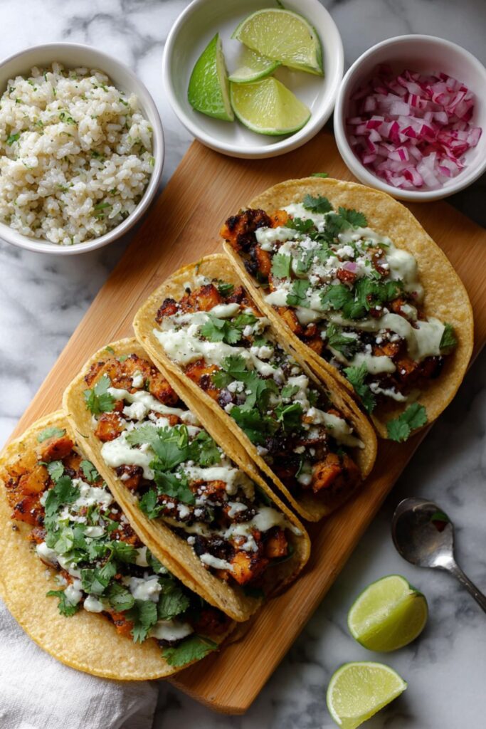 Sweet Potato and Black Bean Tacos Recipe