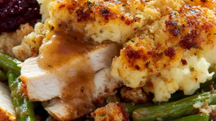 Thanksgiving Leftover Casserole Recipe