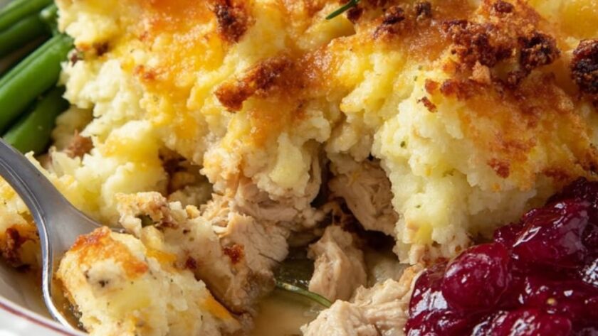 Thanksgiving Leftover Casserole Recipe