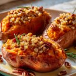 Twice-Baked Sweet Potatoes Recipe