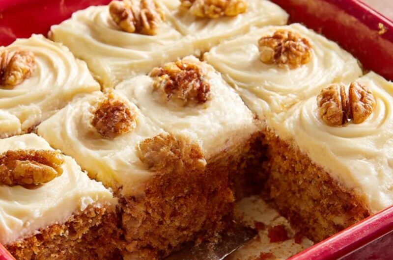 Applesauce Cake with Brown Butter Maple Buttercream Recipe