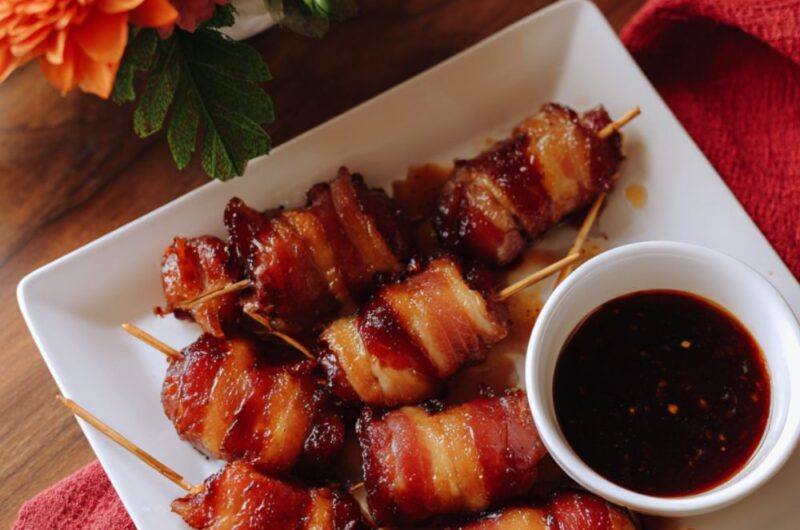 Bacon-Wrapped Water Chestnuts Recipe