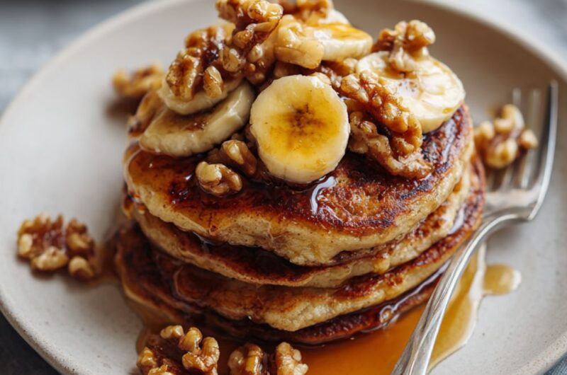 Banana Bread Griddle Cakes Recipe
