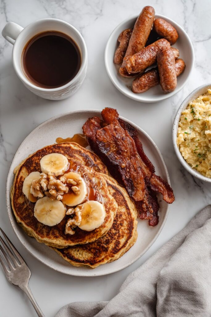 Banana Bread Griddle Cakes Recipe
