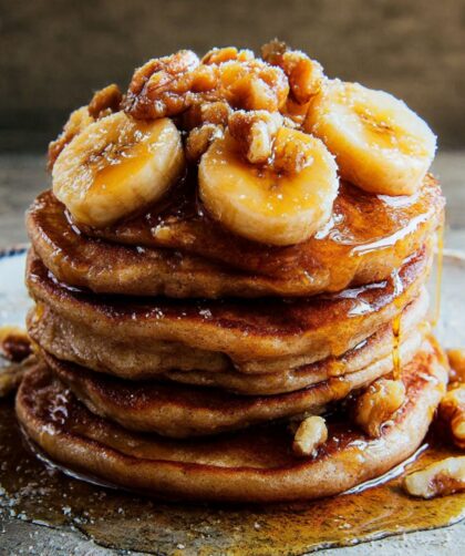 Banana Bread Griddle Cakes Recipe