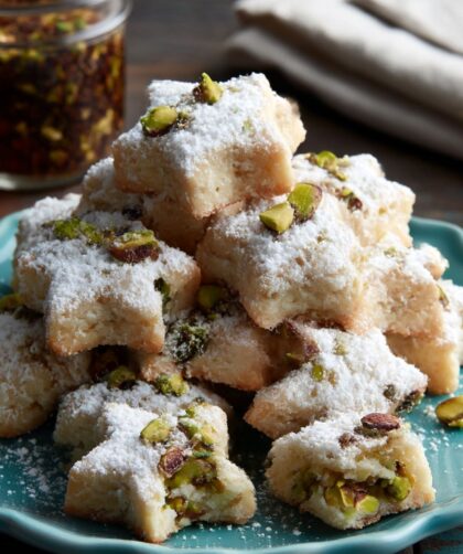 Gesine Prado's Pistachio Star Cookies Recipe