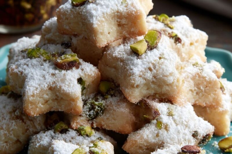 Gesine Prado's Pistachio Star Cookies Recipe