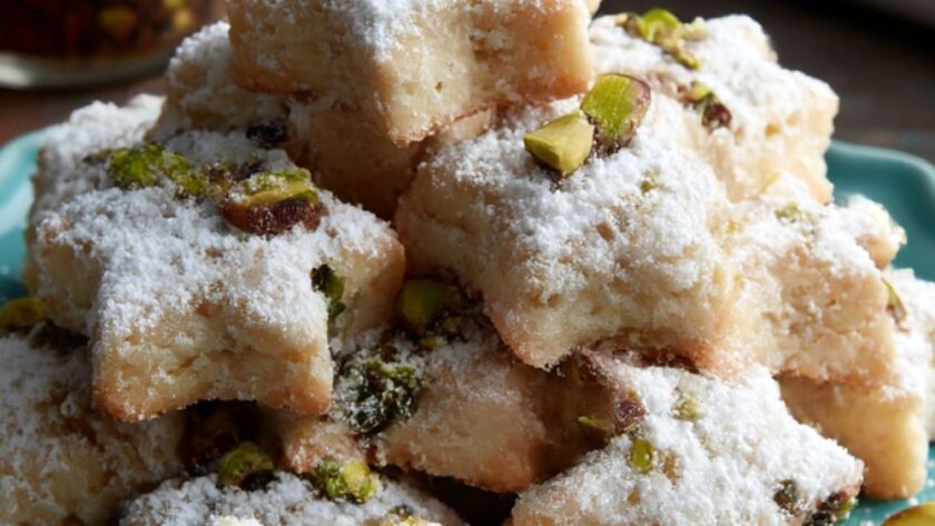 Gesine Prado's Pistachio Star Cookies Recipe