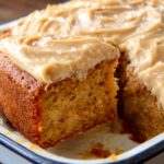 Caramel Apple Sheet Cake Recipe