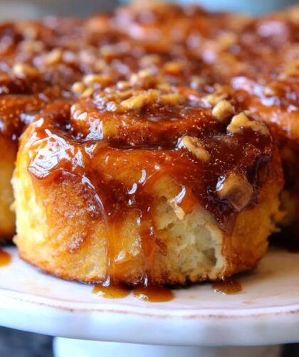 Caramel Apple Sticky Buns Recipe