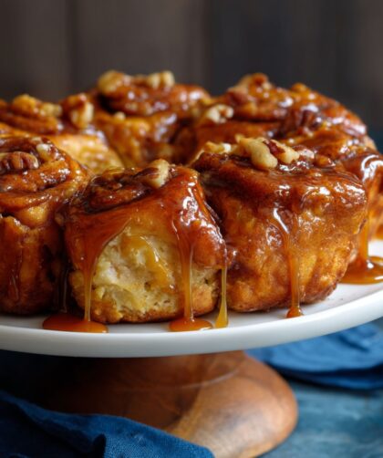 Caramel Apple Sticky Buns Recipe