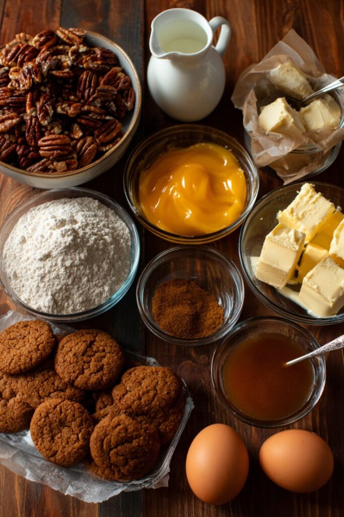 Caramel Pumpkin Gingersnap Cheesecake Recipe