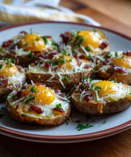 Carbonara Baked Potatoes Recipe