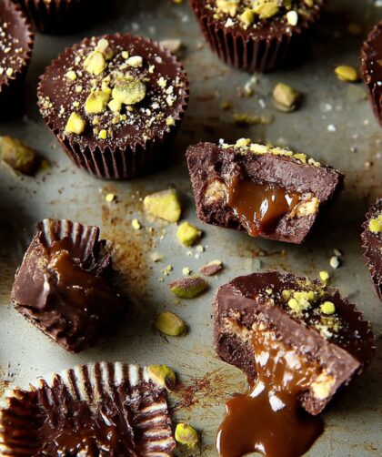 Chocolate Bourbon Caramel Cups Recipe