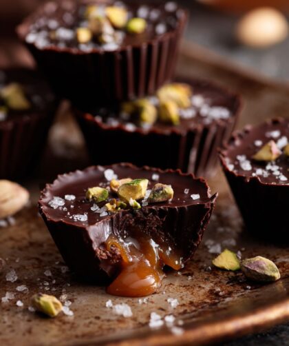 Chocolate Bourbon Caramel Cups Recipe