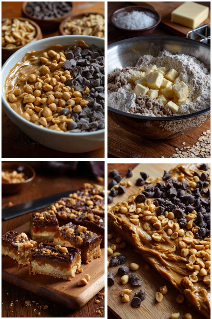 Chocolate Butterscotch Caramel Bars Recipe