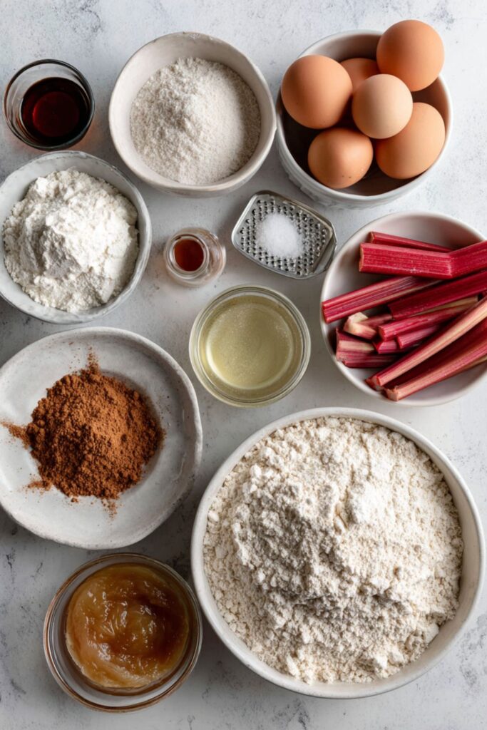 Cinnamon Rhubarb Bread Recipe