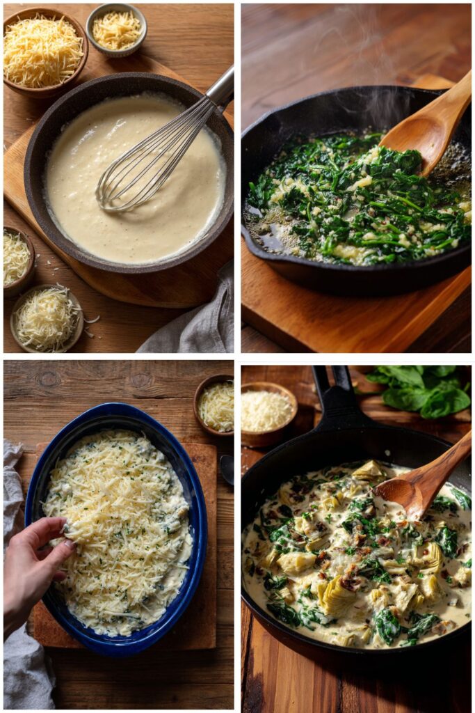 Classic Baked Spinach Artichoke Dip Recipe