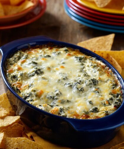 Classic Baked Spinach Artichoke Dip Recipe