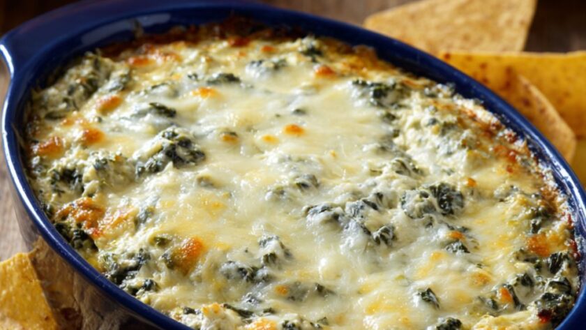 Classic Baked Spinach Artichoke Dip Recipe