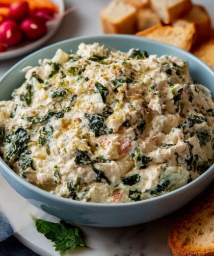 Classic Cold Spinach Dip Recipe