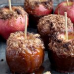 Cookie-Coated Caramel Apples Recipe