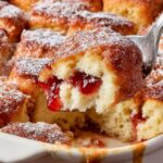 Doughnut Bread Pudding Recipe