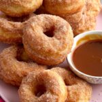 Doughnuts with Salted Caramel Sauce Recipe