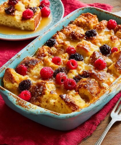 Eggnog Bread Pudding Recipe