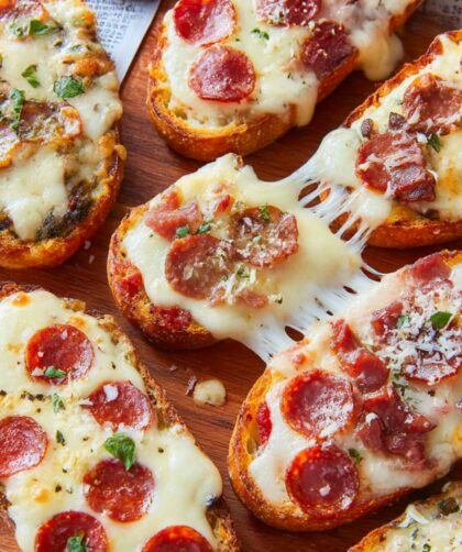 French Bread Pizzas Recipe